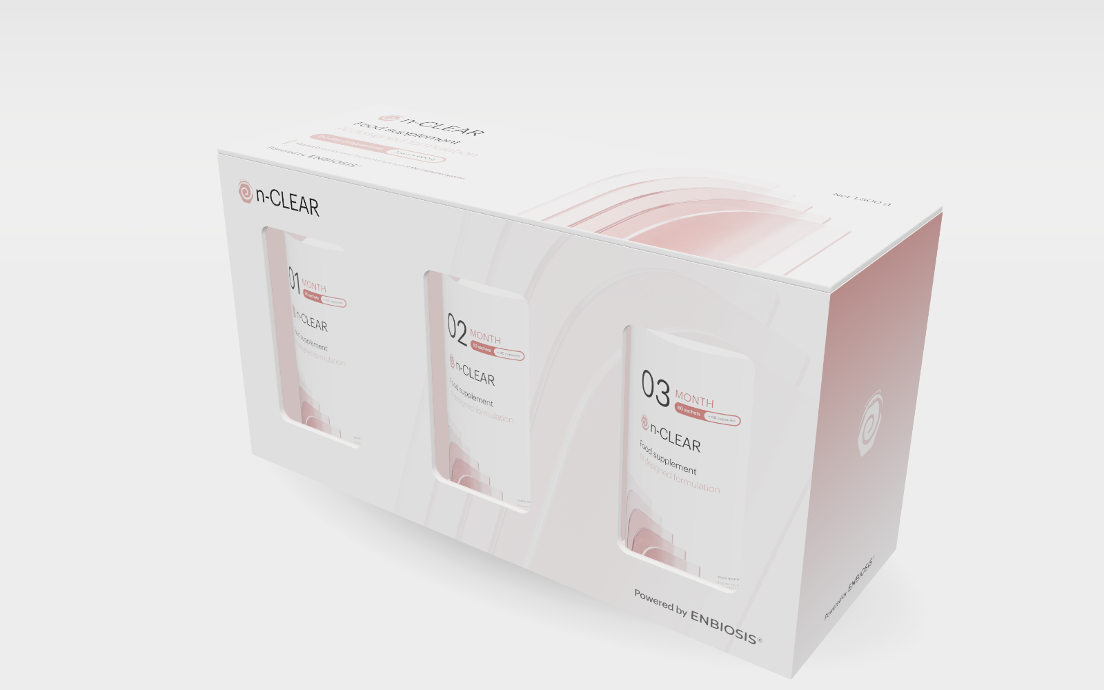 en-CLEAR supplement packaging